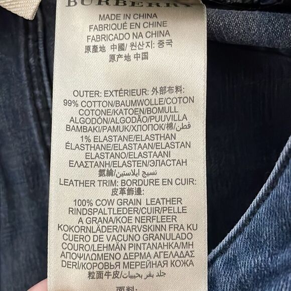 Burberry Brit skinny low rise jeans size 26 - Picture 8 of 14